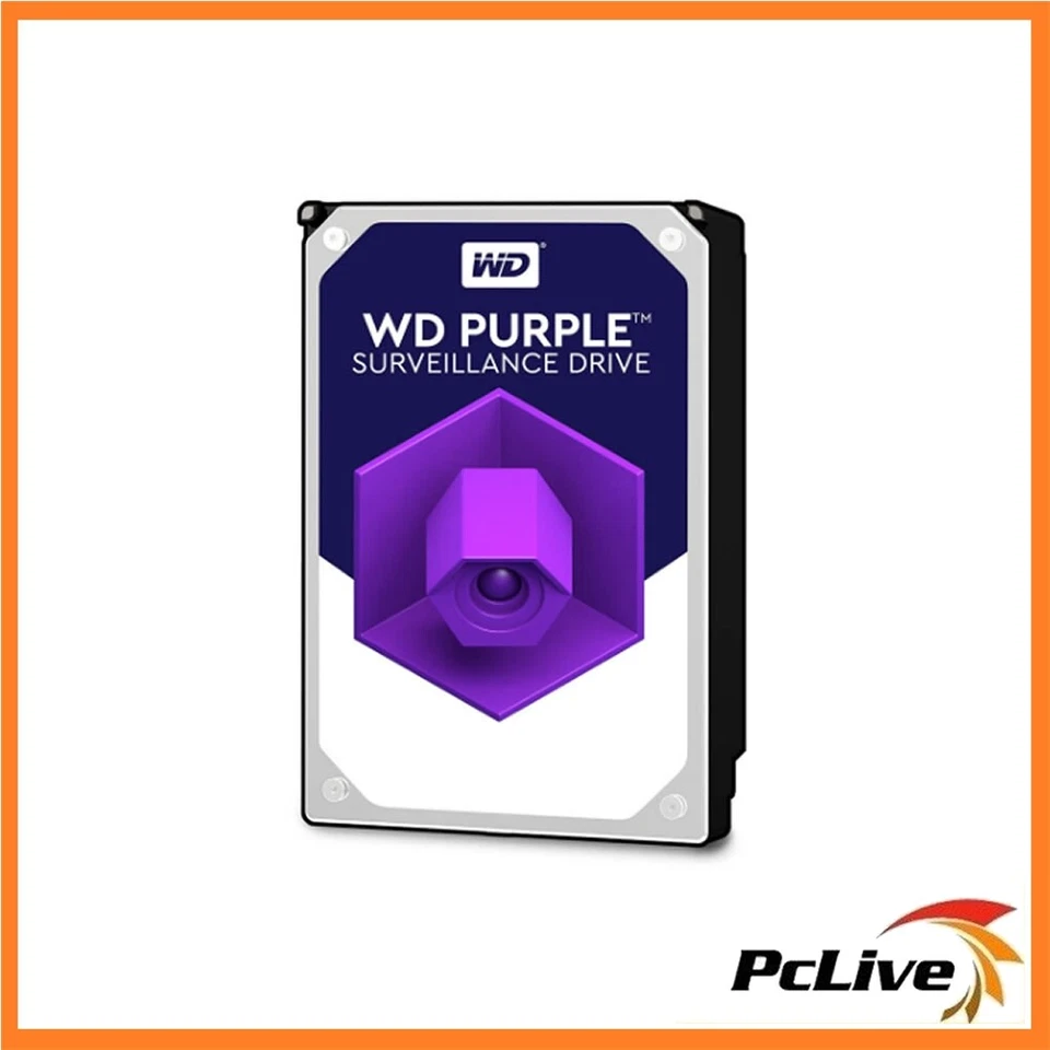 Western Digital WD Purple 1TB Surveillance Hard Drive SATA 64MB Cache 3.5" HDD - image 1 of 1