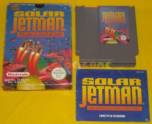 SOLAR JETMAN Nintendo Nes Versione Italiana PAL A »»»»» COMPLETO - Foto 1 di 1