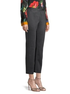 Kobi Halperin Pants Womens Size 4 Gayle Cropped Knit Straight Houndstooth NWT - Picture 1 of 12