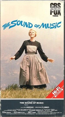 The Sound Of Music VHS 1986 Julie Andrews Christopher Plummer Musical Romance G - Image 1 of 4