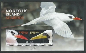 Norfolk Isla 2016 Aves Marinas Matasellado - Imagen 1 de 1