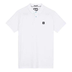 Weekend Offender 2301 Caneiros Small Badge Pique Polo Half Sleeve T-Shirt - Picture 1 of 13
