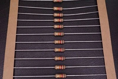 Lote de 25 resistencias de película de carbono 291-12K/REEL-RC Xicon 12K ohmios 5% 1/4W axial NOS Foto 1 de 4