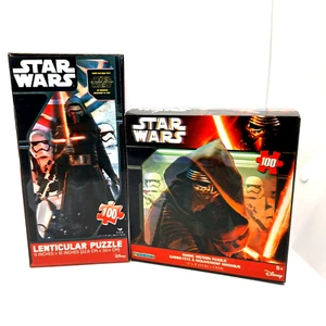 Star Wars - Lot of 2 Force Awakens Kylo Ren 100 Pcs Collector Jigsaw Puzzle New - Bild 1 von 5