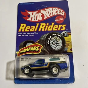Blue Hot Wheels HiRakers Dodge D-50 D50 Real Riders n° Moyeux blancs 4353 (h3) - Photo 1 sur 7
