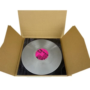 Self Seal LP Record Mailer 335 x 335mm Height Adjustable 12" Vinyl Wrap x25 - Picture 1 of 11