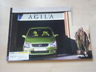 52860) Opel Agila Prospekt 02/2000