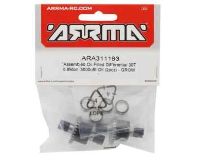 Arrma Grom Assembled Oil Filled Differential Diff 30T ARA311193 311193 : Granite - Image 1 of 2