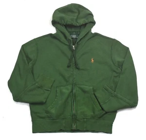 Polo Ralph Lauren Weathered Hoodie Full Zip Jacket S NWT Vtg - Picture 1 of 5