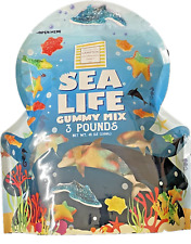 Hampton Sea Life Sour Gummy Mix 3 lbs Soft & Chewy Fruit Candy