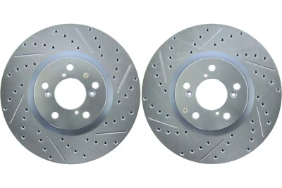 Par delantero de rotor de freno de disco Stoptech para Honda Pilot 2009-2015 (44368) Foto 1 de 4