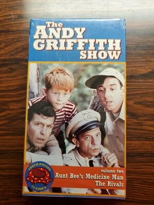 The Andy Griffith Show - Aunt Bee's Medicine Man/The Rivals  Video VHS RARE NEW - Image 1 of 3