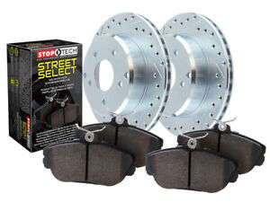 StopTech Select Sport Axle Pack Drilled and Slotted Rear Brake Kit 928.45515