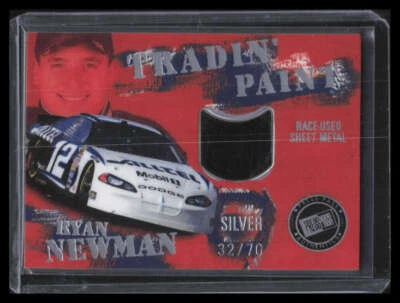 2004 VIP Tradin' Paint Silver tpd5 Ryan Newman Sheet Metal 32/70 - Image 1 of 2