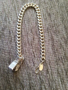 super link usa vintage watch fob clip chain j1 - Picture 1 of 7