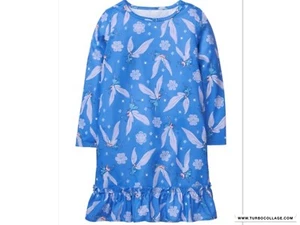 GYMBOREE NEW Tinkerbell Snow Fairy Nightgown Sleepwear Sizes 4, 5/6, 7/8, 10/12 - Picture 1 of 1