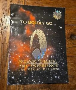 STAR TREK THE EXPERIENCE LAS VEGAS HILTON LIMITED COLLECTOR'S EDITION BOOK 1997 - Picture 1 of 9