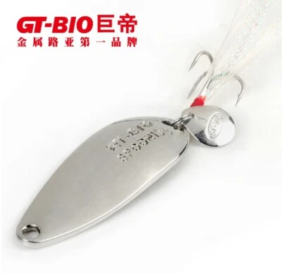 2g - 40g Cuchara Señuelo Köder Pesca Agua Dulce Agua Salada Intermitente Leurre GT-BIO Foto 1 de 4