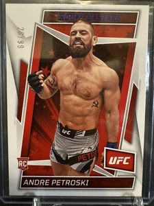 2023 Panini Chronicles UFC Andre Petroski RC Rookies and Stars /99  - Picture 1 of 2