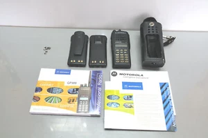 Motorola GP 380 SEA avec étui et 2x batterie radio maritime HFG - Photo 1/3