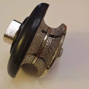V20 (3/4") Bullnose Diamond profilatore manuale/punta router per piano di lavoro in granito - Foto 1 di 5