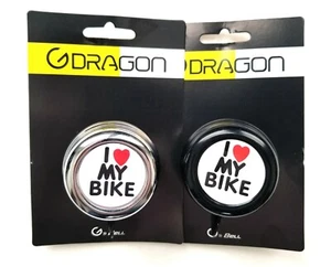 GD Ring Ring Metall Fahrrad Lenkerklingel schwarz CP - Bild 1 von 6