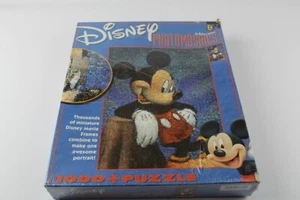 Disney Mickey Mouse Photomosaics 1000 Piece Puzzle Robert Silvers New Buffalo - Picture 1 of 3