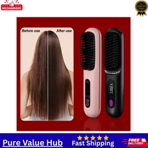 Go Brush Pro Numoya Straightener Rechargeable & Cordless Mini Hair Straightener - Picture 1 of 9