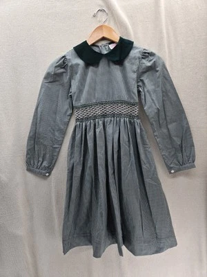 Vestido Gingham Sophie Dess Creations Paris The Children's Collection novo com etiquetas tamanho-10 - Imagem 1 de 4