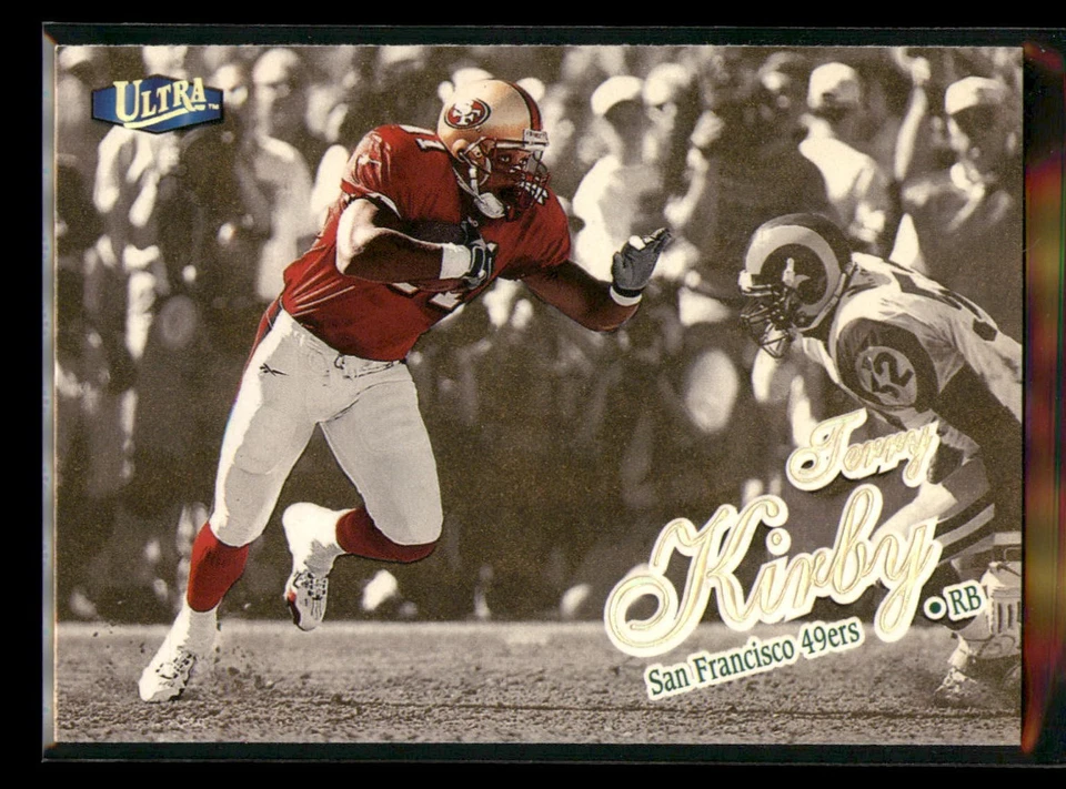 1998 Ultra #153G Terry Kirby Gold Medallion - Image 1 of 2