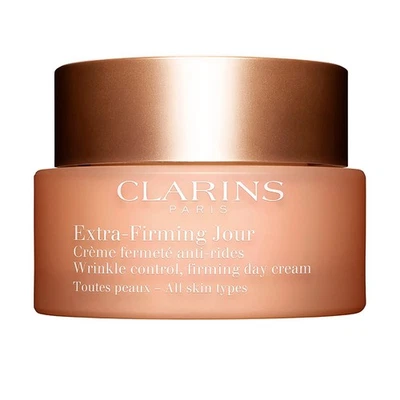 Crema de día extra reafirmante Clarins | Crema hidratante antienvejecimiento piel rellena 1,7 oz Foto 1 de 4