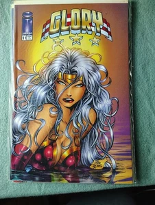 1996 Image Glory #11 Mike Deodato cover water portrait, fantasy art, VF/NM comic - Picture 1 of 1
