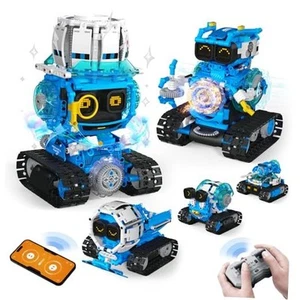 5 in 1 STEM Robot Building Toys for Boys Age 8-13, 494PCS Remote & App Magician - Picture 1 of 7