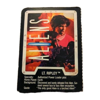 ALIENS Lt. Ripley Card (Sigourney Weaver) - Image 1 of 2