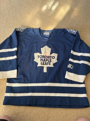 Vintage Toronto Maple Leafs Starter Hockey Jersey, Size XL Men’s - Image 1 of 4