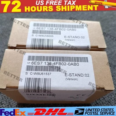 Nuevo Siemens 6ES7 138-4FB02-0AB0 6ES7138-4FB02-0AB0 ELECTRON. MÓDULO F ET200S Foto 1 de 4