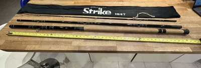 Shakespeare Strike 1847 3.6m/12ft 3-Pc Coarse Fishing Rod B25 Action - VGC - Image 1 of 4