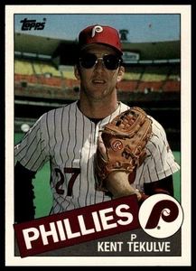 1985 Topps Traded #117T Kent Tekulve - Picture 1 of 2