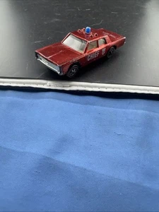 1968 Hot Wheels Redline Fire Chief Cruiser rot mit weißem Interieur - Bild 1 von 8