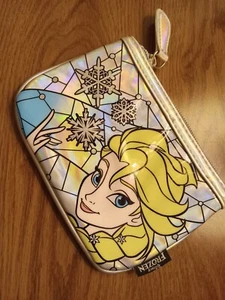 Loungefly ~Disney Elsa Frozen Stain Glass Zipper Coin Purse ~ Limited Edition - Picture 1 of 7