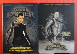 484/ Lara Croft Tomb Raider I-II Edicion Especial Coleccionista Steelbook DVD - Imagen 1 de 6