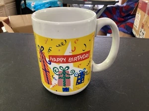 Royal Norfolk Ceramic Happy Birthday Coffee Mug - Picture 1 of 6