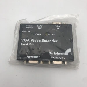 NOS OPEN BOX StarTech.com VGA Video Extender V32011LA00124 Local Unit READ - Afbeelding 1 van 6