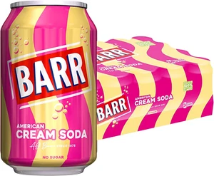 since 1875, 24 Pack American Cream Soda, Zero No Sugar Sparkling Soft Drink with - Picture 1 of 12