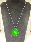 Paparazzi Prairie Picnic - Green Long Necklace With Earrings New!