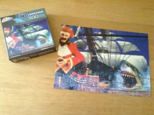 GRAFIX 3D LENTICULAR 500 PIECE JIGSAW PUZZLE PIRATE ADVENTURE - Picture 1 of 2