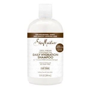 Daily Hydration Shampoo 100% Virgin Coconut Oil for All Hair Types Sulfate-Free - Picture 1 of 12