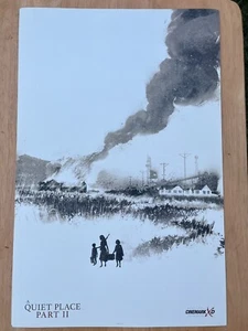 +A Quiet Place Part 2 11x17 in Official Limited Edition Cinemark Exclusive - Picture 1 of 2