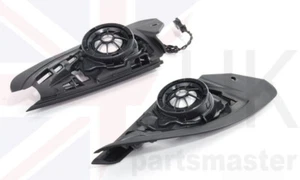 MINI R60 GENUINE MIRROR SUPPORT BASE PLATE INCLUDING TWEETER SPEAKER PAIR SET - Picture 1 of 9