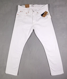 Polo Ralph Lauren Men's Varick Slim Straight Jeans Men's Various Sizes White - Picture 1 of 24